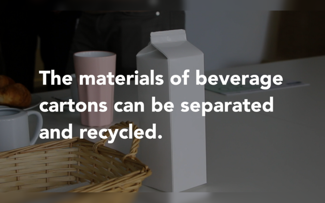 ACE VIDEO: Beverage cartons are fully recyclable and recycled at scale in the EU.